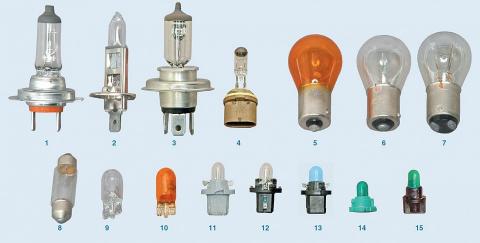 Все виды ламп, применяемых в шевроле лачетти.
